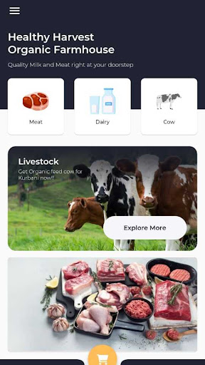 Healthy Harvest Screen 3