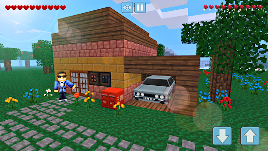 Block Craft World 3D: Mini Crafting and building! screenshots 1