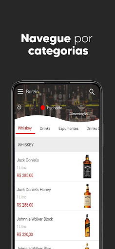 Android application Barzin screenshort