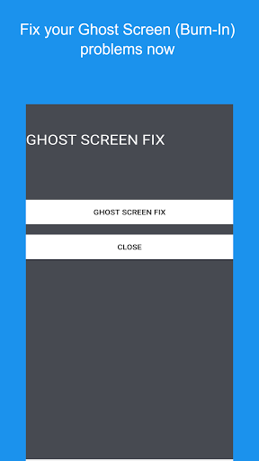 Android application Ghost Screen Fix - Burn-In screenshort