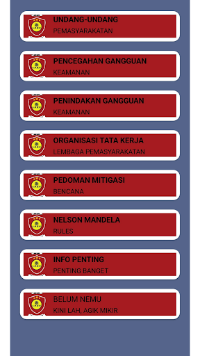 Android application JAGA by LAN screenshort