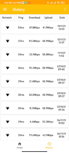 speed test - internet checker Screen 2
