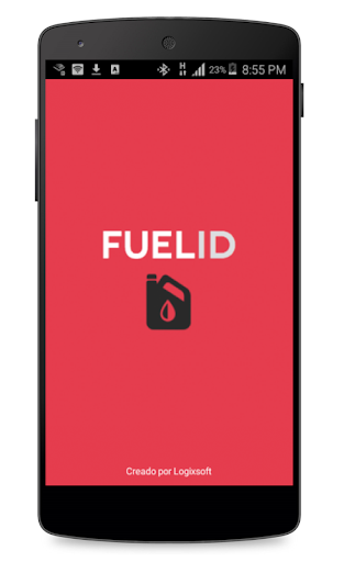 Android application FuelID screenshort