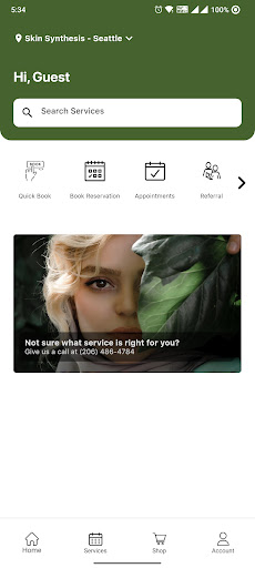 Android application Skin Synthesis screenshort