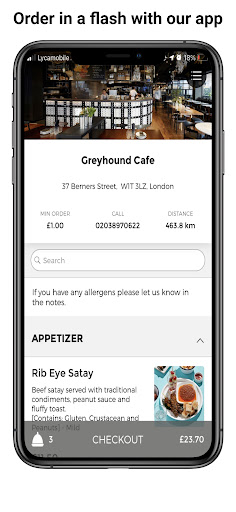 Greyhound Cafe Screen 2