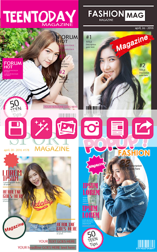 Magazine Cover Photo Plus