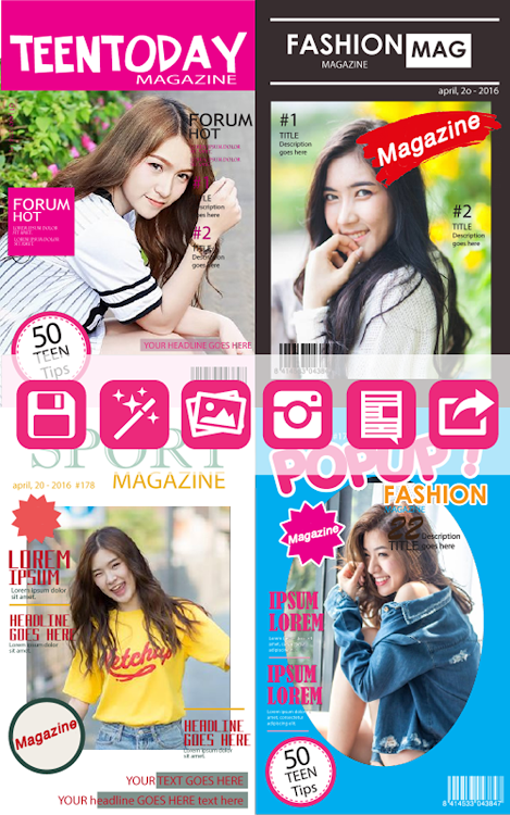 Magazine Cover Photo Plus - 1.6 - (Android)