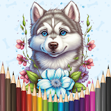 Dogs Color By Number icon