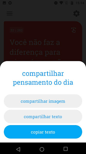 Pensamento do Dia e Sabedoria Screenshot 2 - AppWisp.com