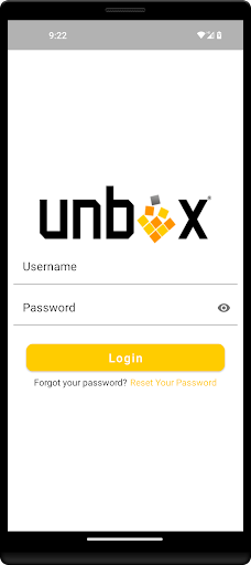 Android application Unbox Experience screenshort