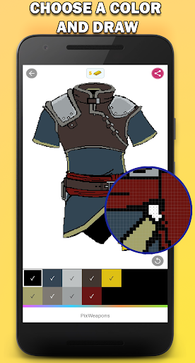 PixWeapons Color by Numbers