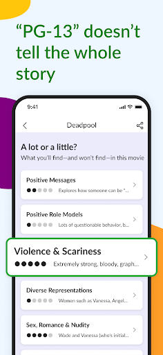 Common Sense Media screenshot 2
