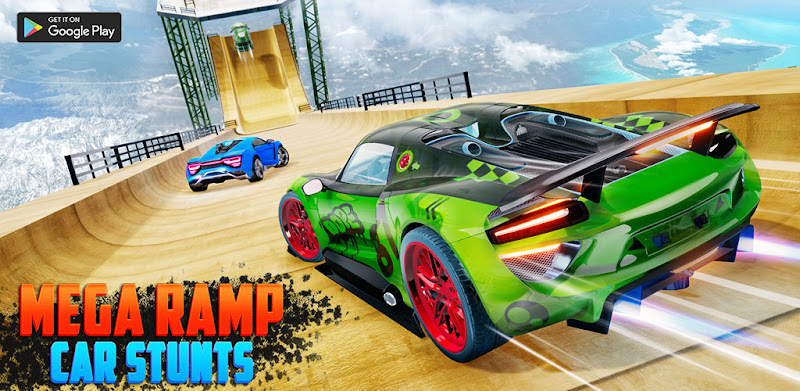 Army Car Stunts: Mega Ramp Car Games 2020