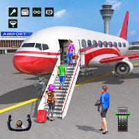 Городской полет Пилот самолета - Игры про самолеты