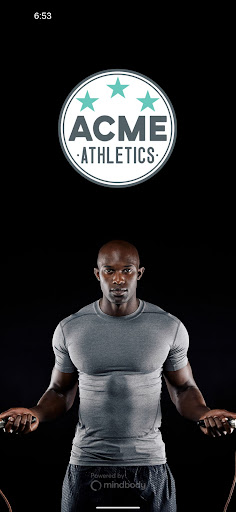 Android application Acme Athletics screenshort