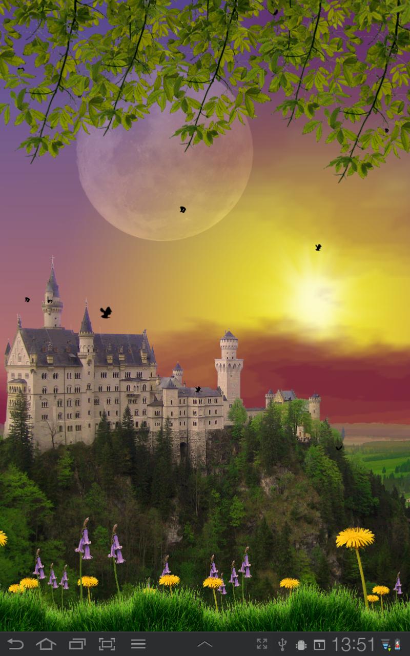 Android application Castle View Live Wallpaper screenshort