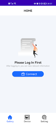 Android application NFT Caster screenshort