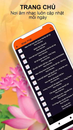Android application Niệm Quan Thế Âm Bồ Tát screenshort