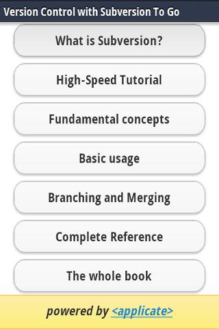 Subversion Documentation To Go Screenshot 1 - AppWisp.com