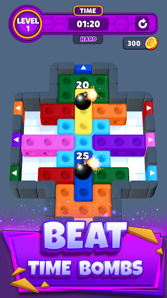 #4. Color Block Roll (Android) 由: Kite-Games