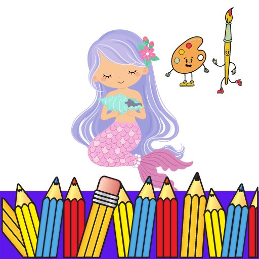 Mermaid Coloring Book Download on Windows