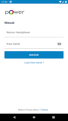 Android application POWER screenshort