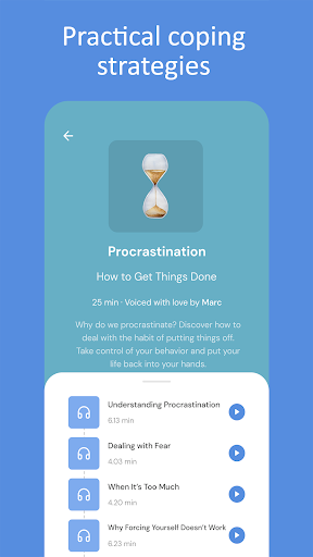 Screenshot of Myselfland Emotional Self-Help