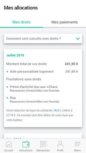 Скачать игру Caf - Mon Compte для Android бесплатно
