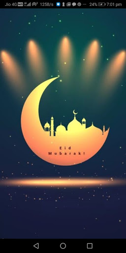 Android application eid mubarak wishes screenshort