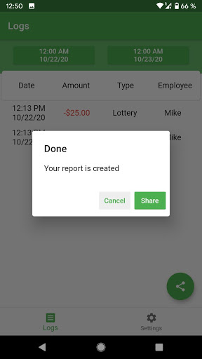 Cash Payout for Clover Screen 2