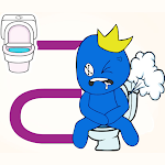 Cover Image of ダウンロード Toilet Rush Run: Draw Puzzle  APK