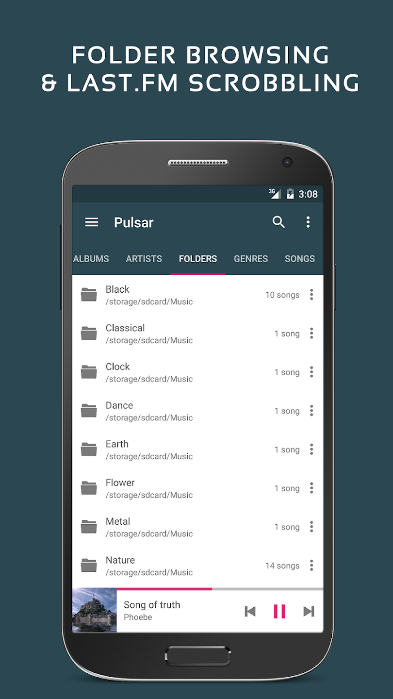 Pulsar Music Player Pro Mod Apk Download