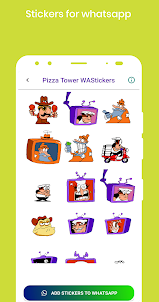 Pizza Tower WAStickers 2023