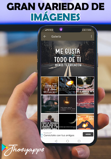 Android application Amor de Lejos a Distancia. screenshort