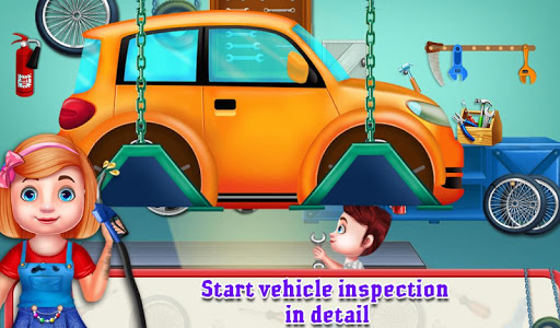 Car Garage Repair Workshop Screen 2