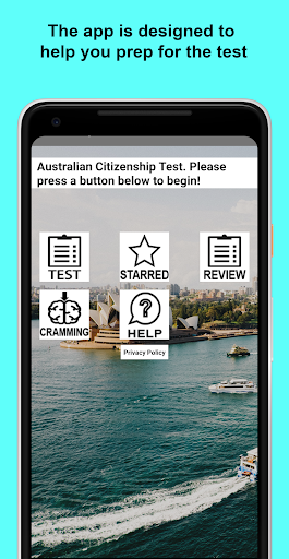Android application Australian Citizenship Test screenshort