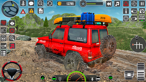 Android application Offroad Jeep 4x4 Jeep Game screenshort