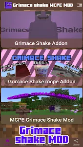 Grimace Shake MCPE Mod & addon