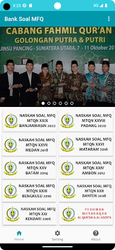 Android application Soal MFQ - Online screenshort