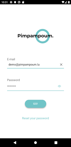 Android application Pimpampoum screenshort