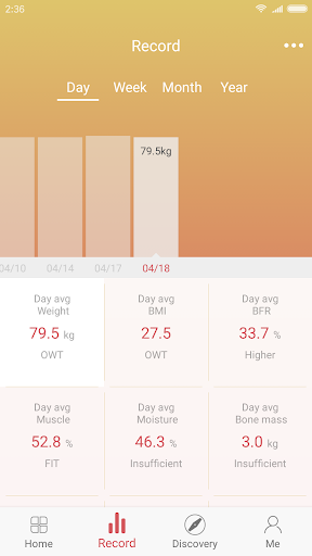 DEIK FIT Screen 3