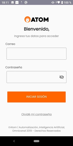 AtomChat Screen 2