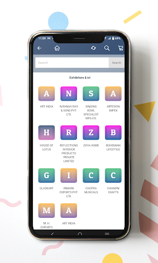 Android application IHGF Delhi Fair screenshort