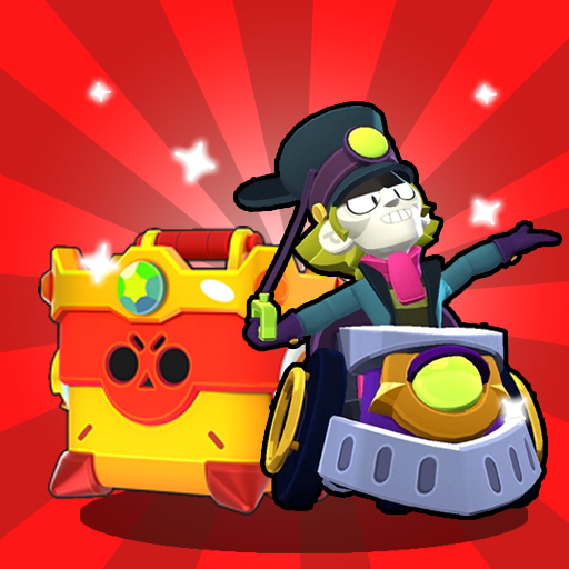 Box Simulator Brawl Stars 3D logo