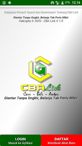Android application CBA screenshort
