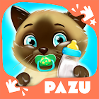 Cat game - Pet Care & Dress up Games for kids 1.19
