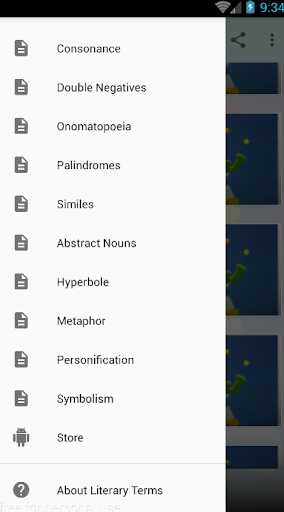 Literary Terms Screen 3