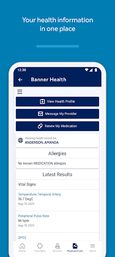 Banner Health screenshot