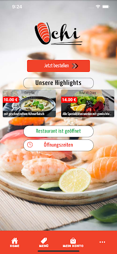 Android application Uchi screenshort