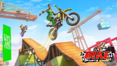 新しいゲーム 本物のバイク スタント 3dに乗る バイクスタント レーシング バイクゲーム Google Play のアプリ